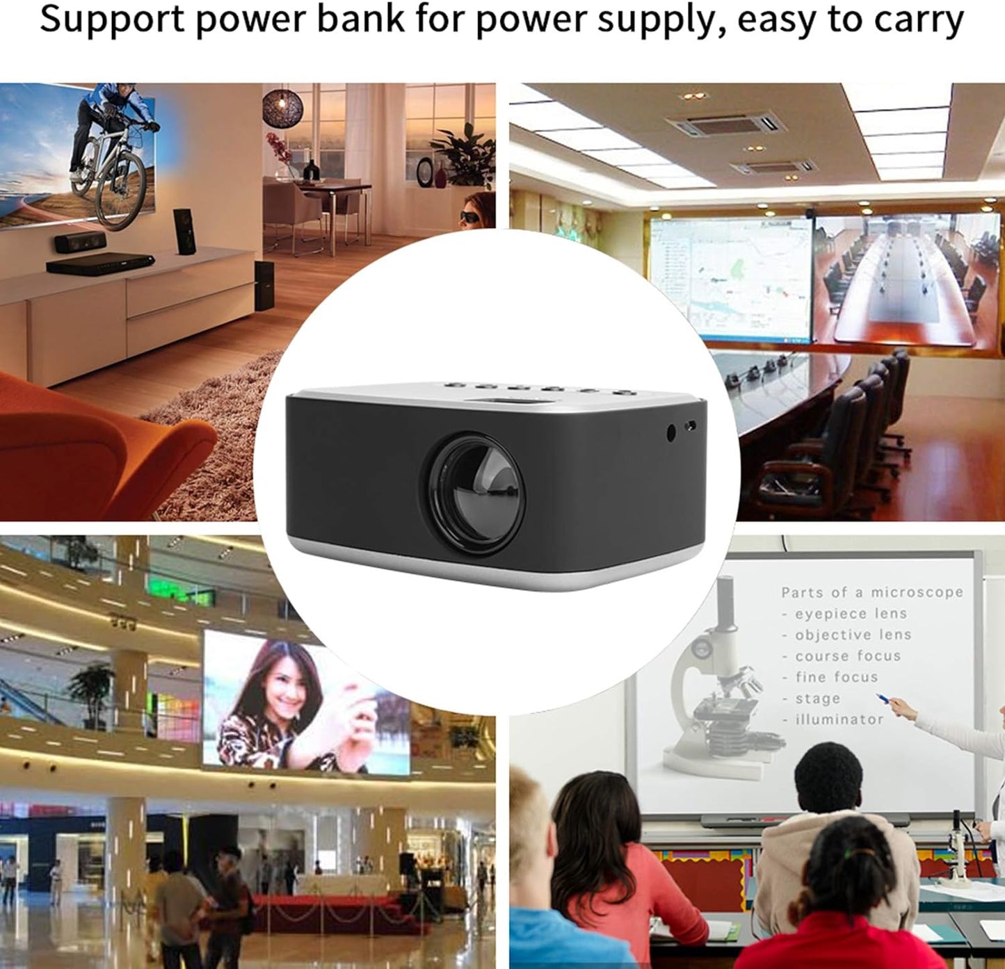 Portable™ HD Car Projector